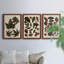 Feuilles d'automne IV - ensemble de 3 reproductions d'art sur toile-859521651-859521652