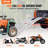 VEVOR Aluminum Foldable 89'' L Threshold Ramp