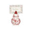 Country Estate Winter Frolic Ginger Jar Place Card Holder Set Of 4