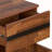 Walnut And Sandy 2-Drawer Nightstand