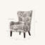 Chaise avec accoudoirs recouverts de tissu d'ameublement-1819231812-1819231810