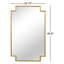 Fiona Rectangle Metal Wall Mirror