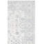Yassine Hand-Knotted Silk Ivory/Blue Area Rug-17989647