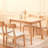 Natural solid oak Dining Tables