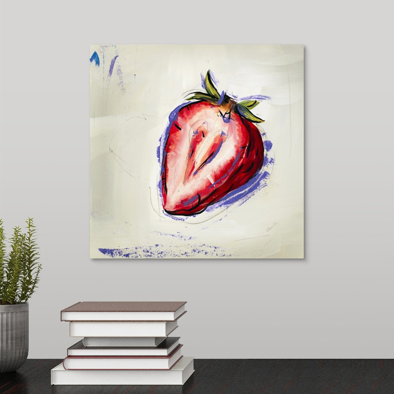 « picnic party viii », peinture sur toile, Toile tendue, H 12 po x l 12 po x p 1,25 po