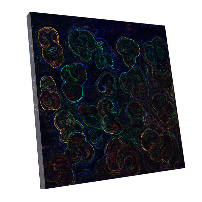 Particles 5 Painting by Irina Gorbman, 44" H x 44" W