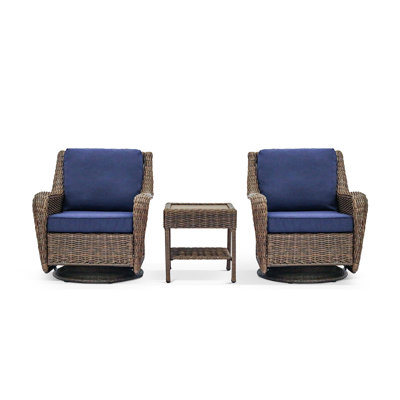 Cambridge 3-Piece swivel glider set