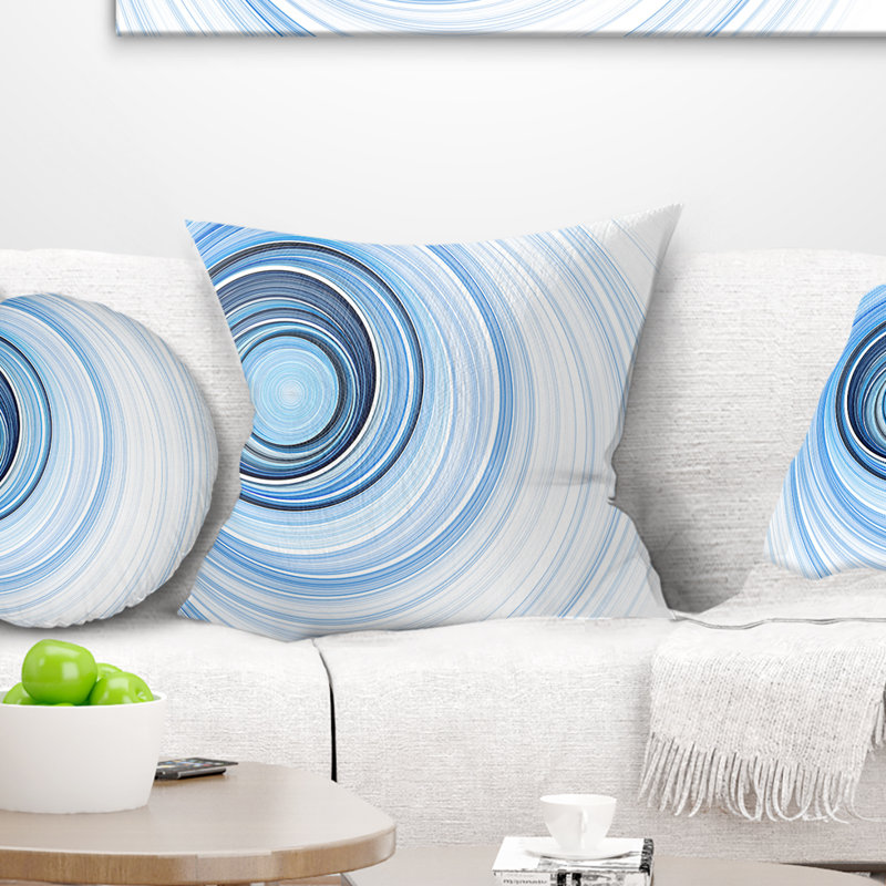 Coussin Blue, 18 po x 18 po, Carré
