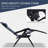 Outsunny Zero Gravity Chair Set With Side Table, Folding Reclining Chair