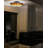 Lorentz Glass Semi Flush Mount