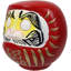 Figurine rouge Daruma Talisman of Prosperity-1396182336