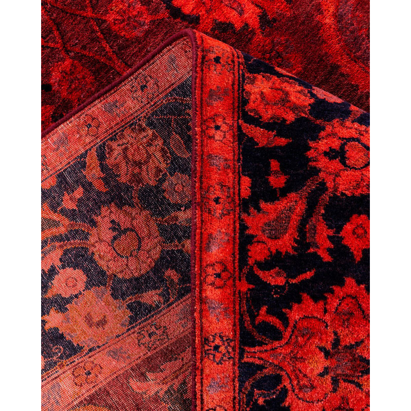 Overyed One-of-a-Kind Rectangle 4'7" X 7'4" Hand Knotted Area Rug