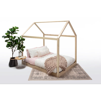 Khwaja Ozark Solid Wood House Bed