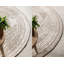 Round Dynamic Geometric Indoor / Outdoor Area Rug-93630463