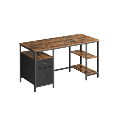 Metal Base Computer Desk