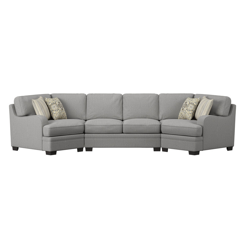 Berza Gray Cuddler Sectional