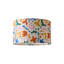 15 cm H Drum Lamp Shade ( Clip On ) in Cream