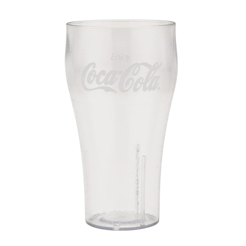 Le GE Verre à boisson en forme de cloche, Coca-Cola, 20 onces, Clair