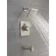 Modern Monitor 14 Series 1-handle Single Function Square Tub & Shower Trim