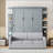 Queen Size Murphy Bed With Sofa-656485611