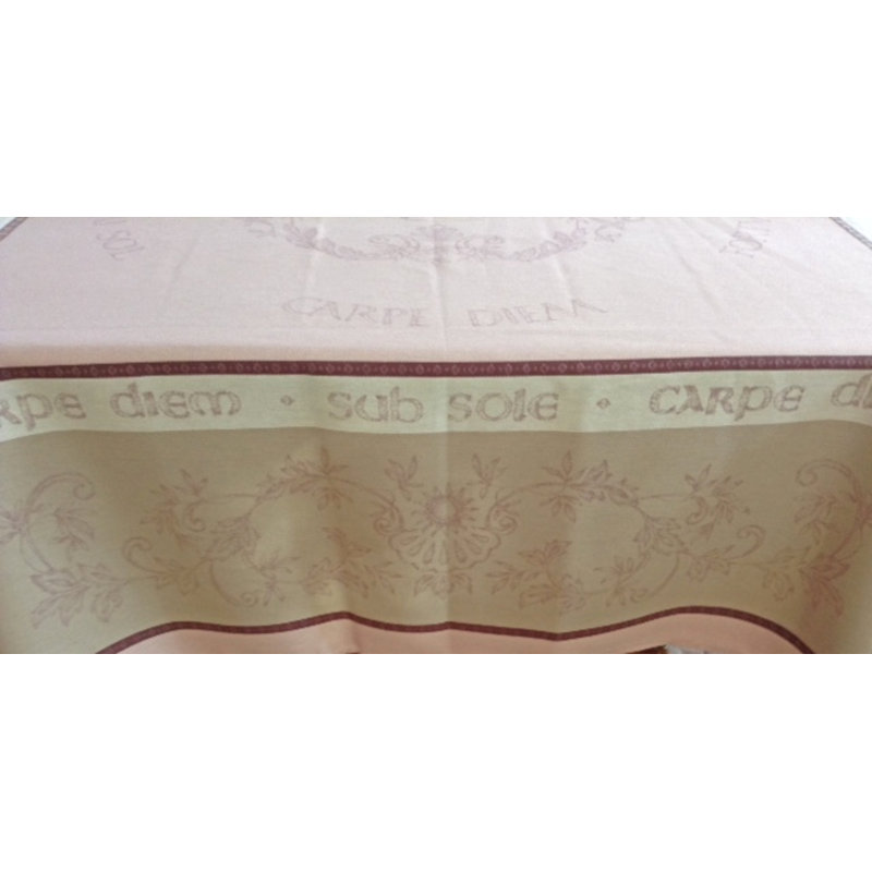 Nappe Carpe Diem, 65 po x 65 po
