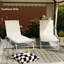 Foldable Lounge Chair Cushion Set Of 2