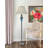 Rigoso -  60" Polished Flemish Touch Switch Floor Lamp