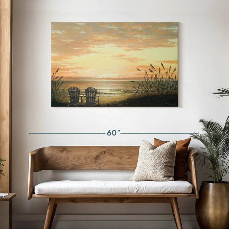 Chaises Gillard Sunset, H 30 po x l 45 po