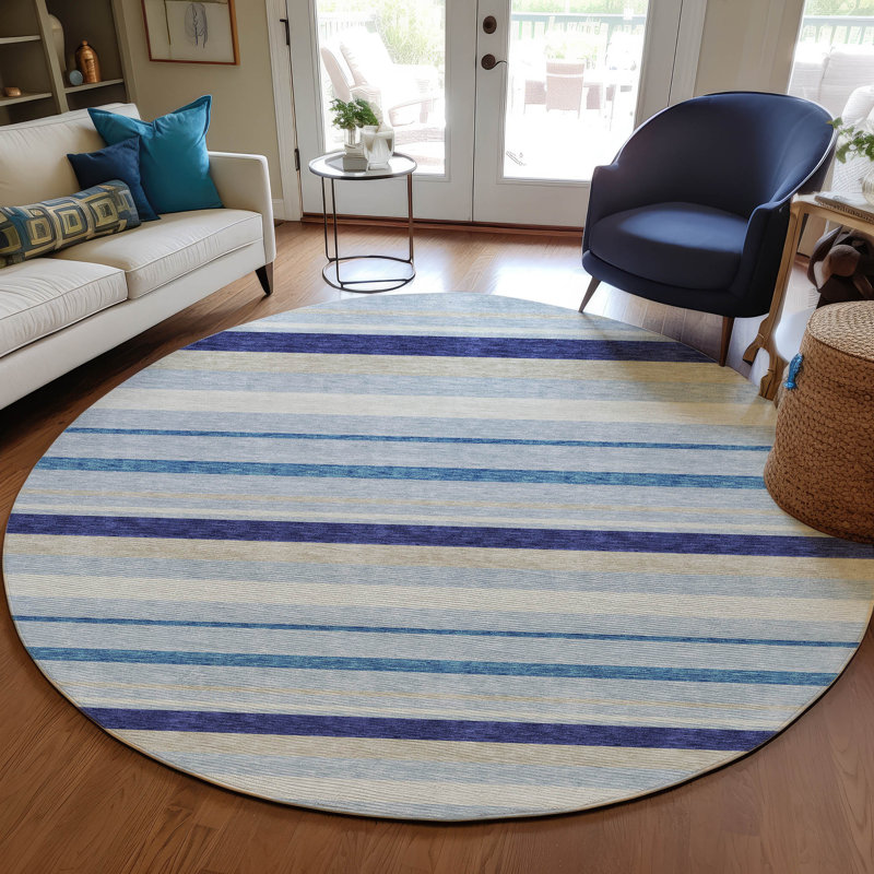 Malek Area Rug, Round 8'