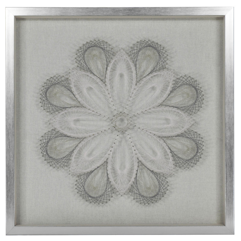 Handmade Boho Plants & Flowers Wall Decor on Polyester