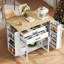 Wood Kitchen Island