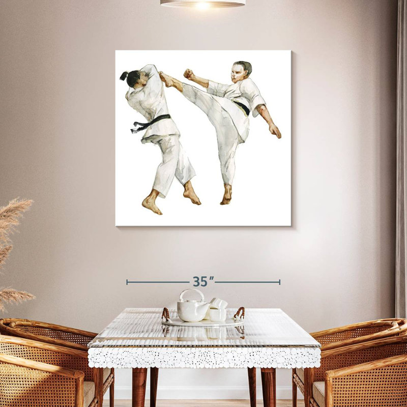 Sireci Karate, 39" H x 39" W
