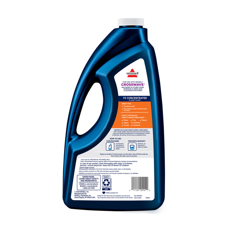 64oz Blue Multi-Surface Detergent with Febreze and Gain