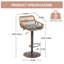 Tabouret d'extérieur 33,5 po-1269567729