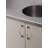 Titanium Silver Novelty Solid Brass Cabinet Handles-114373562