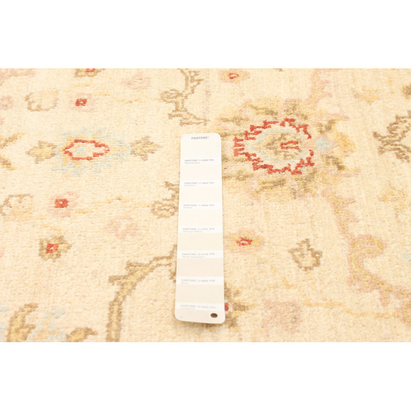 Tapis unique en laine noué à la main 5 pi 5 po x 7 pi 10 po nouvel âge Gurshawn