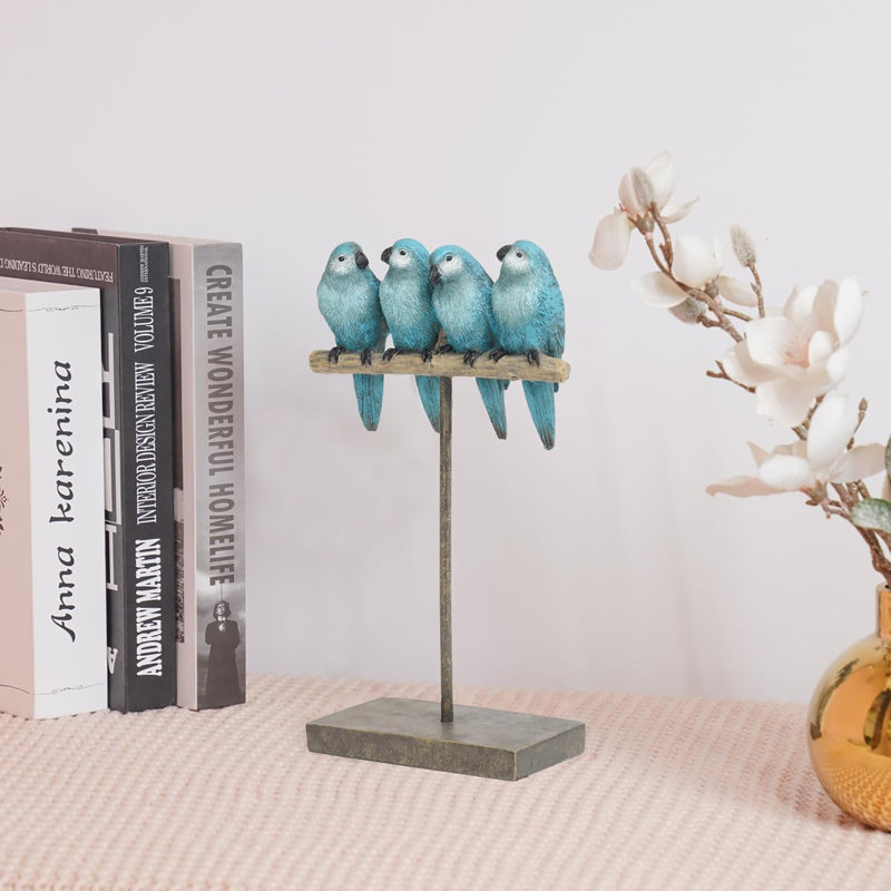 Figurine oiseau, Blue