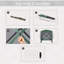 Tente de protection pour abri de jardin avec moustiquaire Outsunny Pop Up-111086525