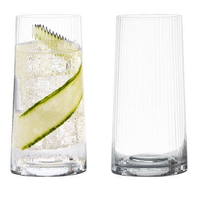 Zoya 18.5oz. Glass Highball Glass Glassware Set