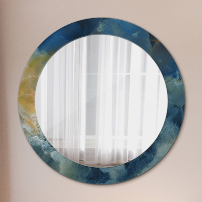 Huldar Glass Flat Wall Mirror