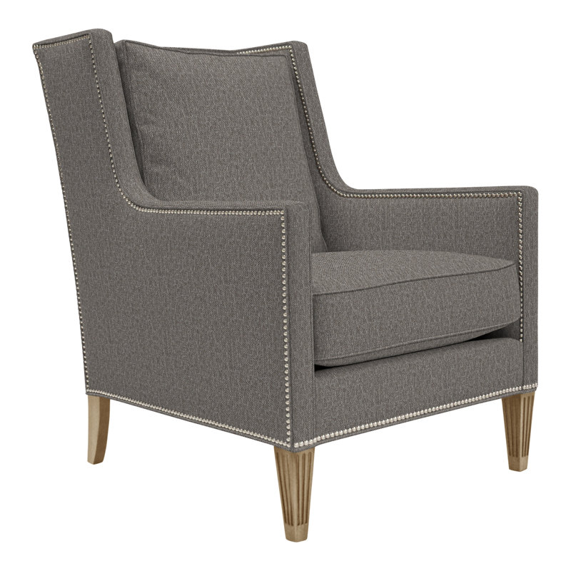 Alec Wingback Chair, Yes, Nadia Steam, Hampton