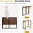 Folding Desk 40 Inch - Small Foldable Desk For Small Space Minimalist, Space Saving Collapsible Compact Desk Portable Table For Craft, Writing, Study And Work (No Assembly Required)-372025823-372025821