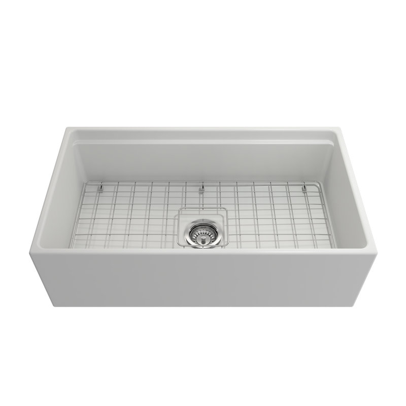 Contempo 33'' L Kitchen Sink, Matte White