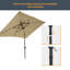 Parasol suspendu en porte-à-faux pour patio 108 po Rosito-919822581