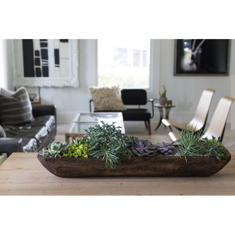 Boîte à fleurs Farschid Trough, H 4,5 po x l 35,25 po x P 7 po