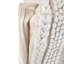 Sommer 18"W Upholstered Handloom Woven Cotton Boho Square Pouf in Natural-967921875