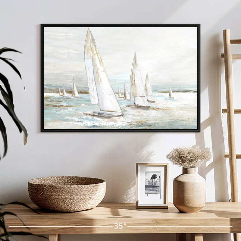 Mehar Windswept Sails I, 17" H x 25" W