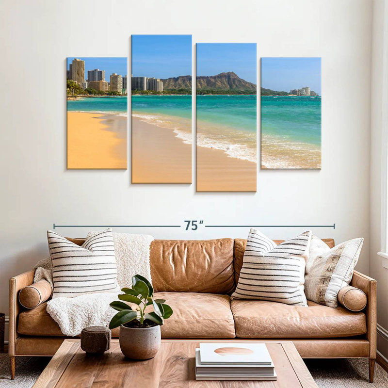 Gillard Waikiki Gillard Gold Coast, H 42 po x l 68 po
