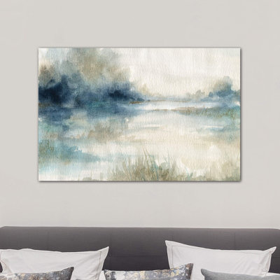 Still Evening Waters II by Carol Robinson - Wrapped Canvas Painting