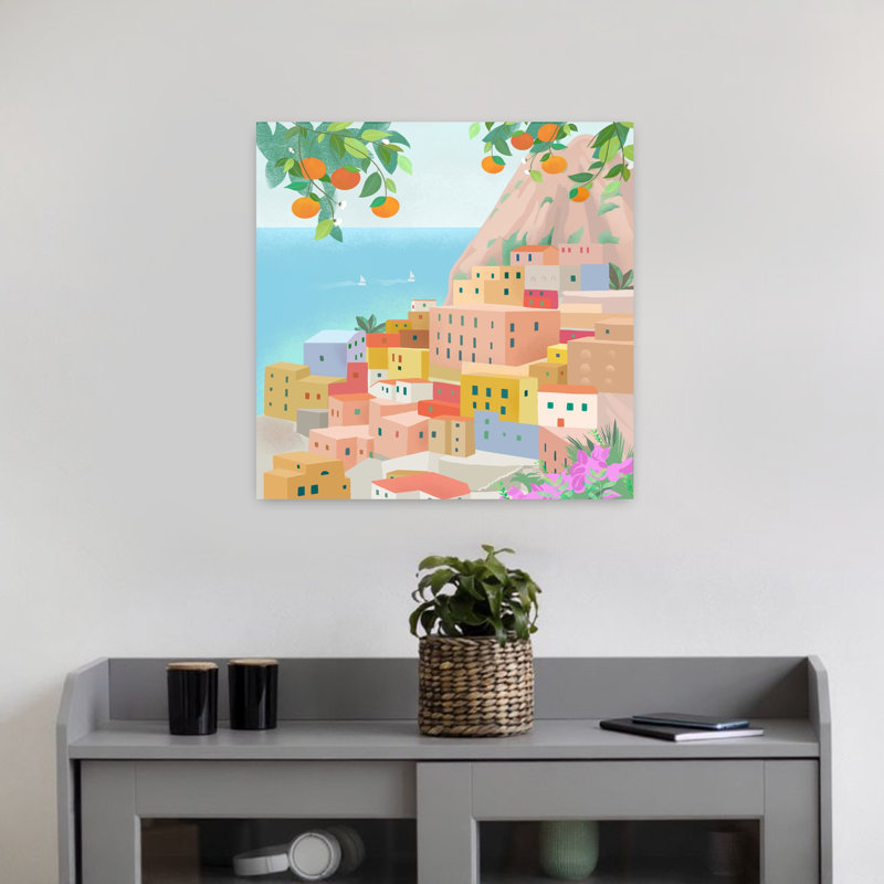 Art contemporain, architecture contemporaine, art urbain abstrait, H 18 po x l 18 po
